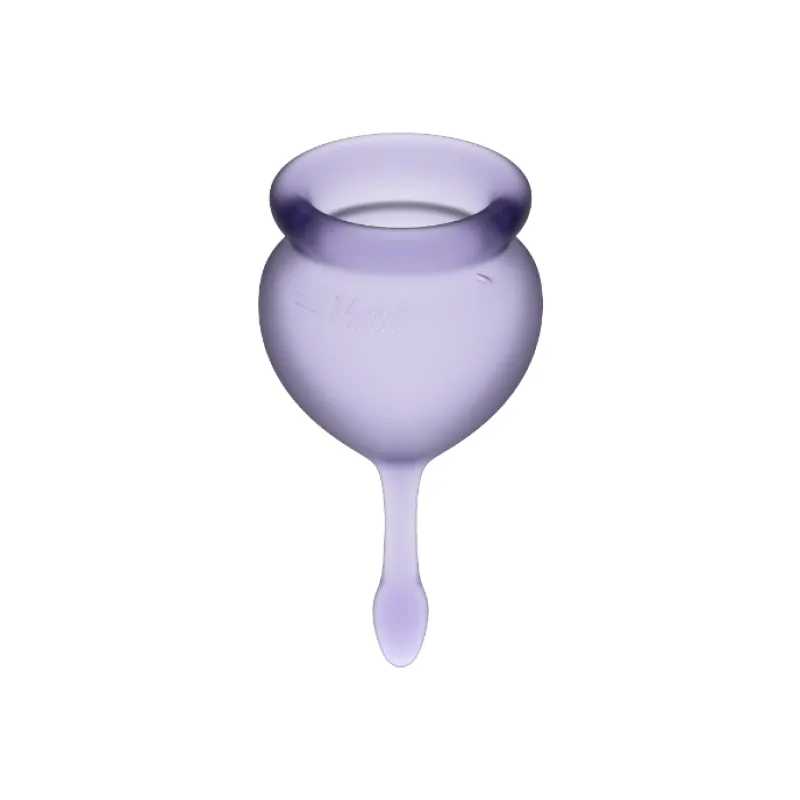 Satisfyer Feel Good Menstrual Cup Purple 15+20ml - Menštruačný Kalíšok 2