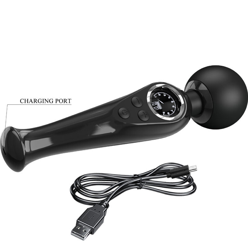 Pretty love - skyler vibrator wand black 5