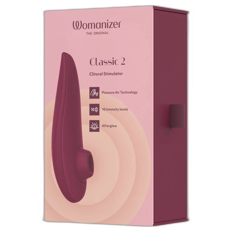 Womanizer - classic 2 clitoral stimulator bordeaux 8