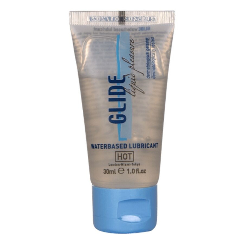 Hot - glide liquid pleasure waterbased lubricant 30 ml