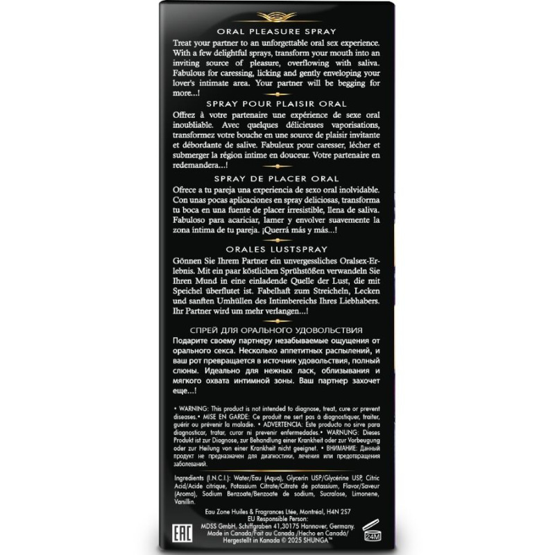 Shunga - waves pleasure spray oral seductive exotic fruits 20 ml 3