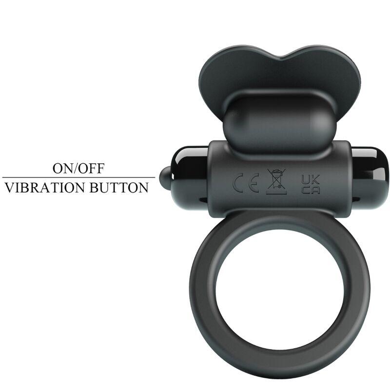 Pretty love - debonaire vibrating ring rabbit 10 vibrations black 4