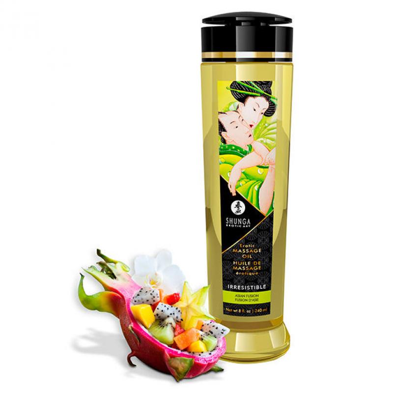 Shunga Erotic Massage Oil Irresistible 240ml - Masážny Olej