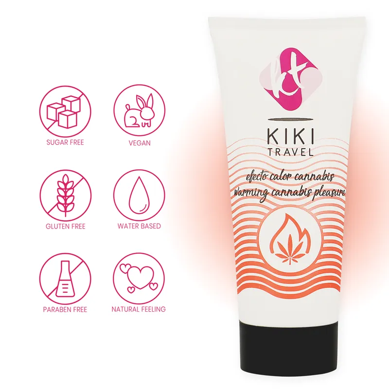 Kikí Travel Cannabis Hot Effect Lubricant 50 Ml