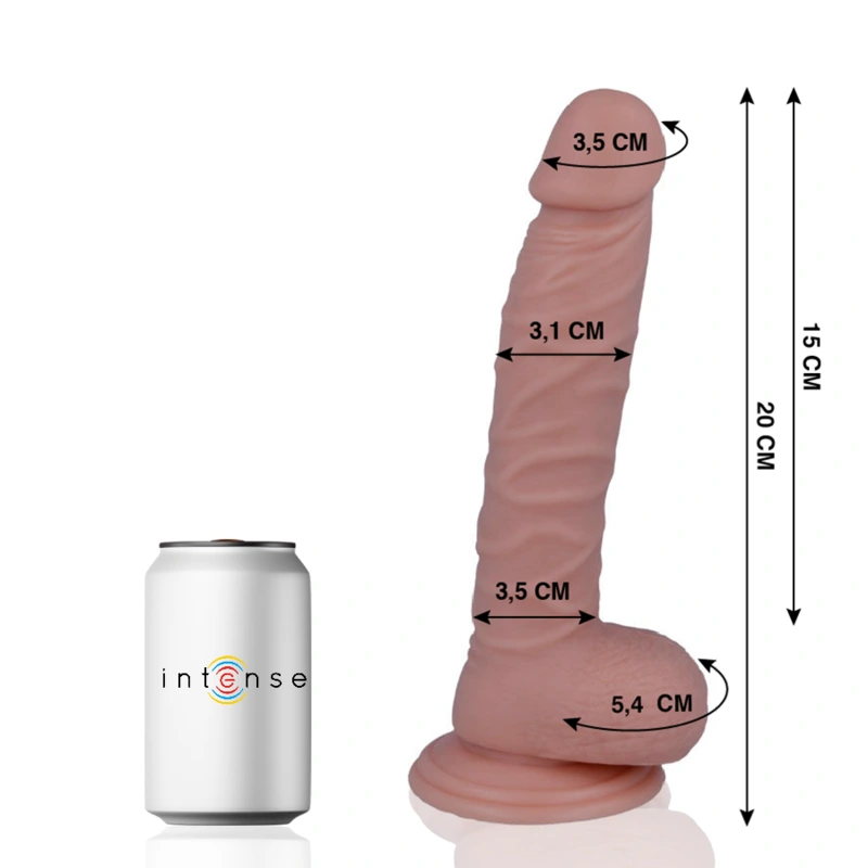 Mr intense - 19 realistic cock 20 cm -o- 3.1 cm