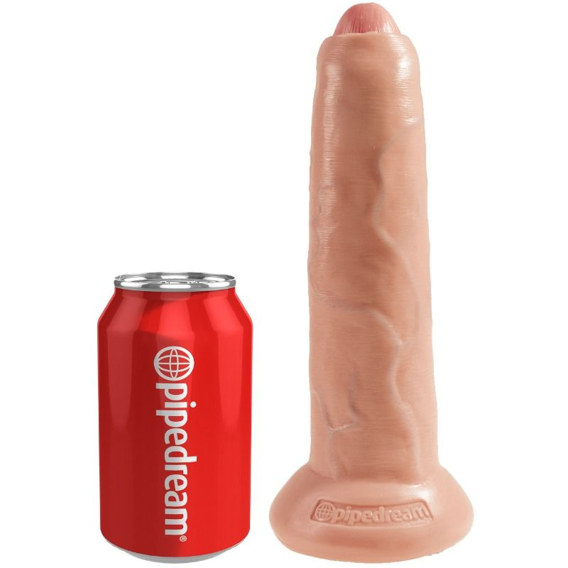 King cock - realistic dildo uncut flesh 23 cm 1
