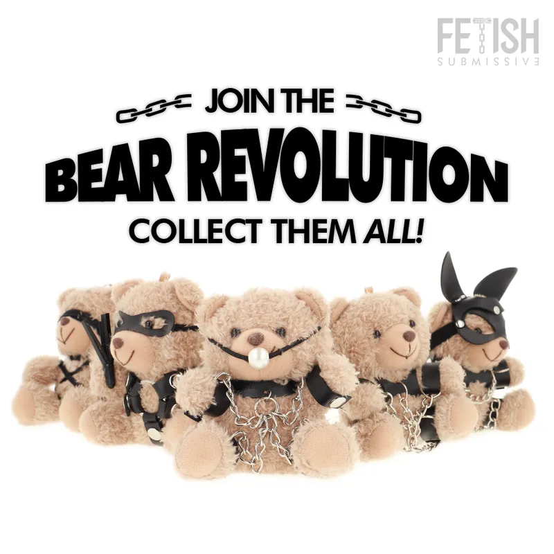 Fetish submissive - fozzie teddy bear bdsm model 3 6