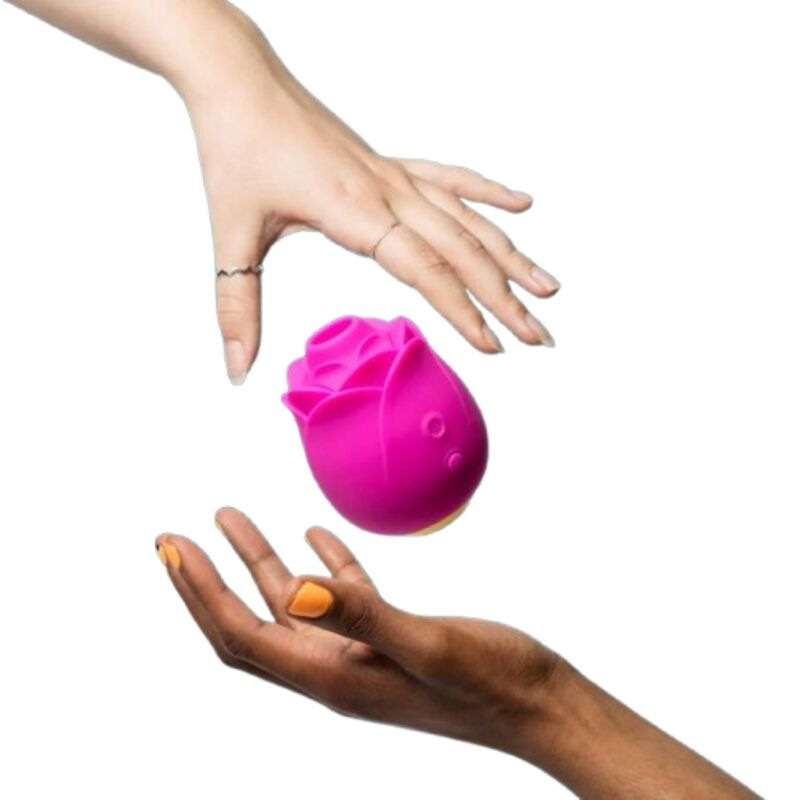 Romp - rose 2.0 clitoral suction tool pink shape limited edition 3
