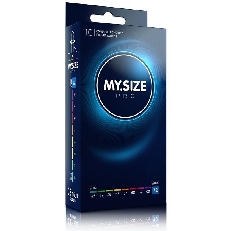 My Size Pro Condoms 72 Mm 10 Units - Kondómy
