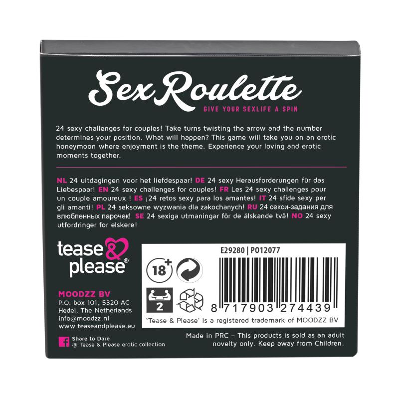 Tease & Please - Sex Roulette Love & Marriage (Nl-De-En-Fr-Es-It-Pl-Ru-Se-No)