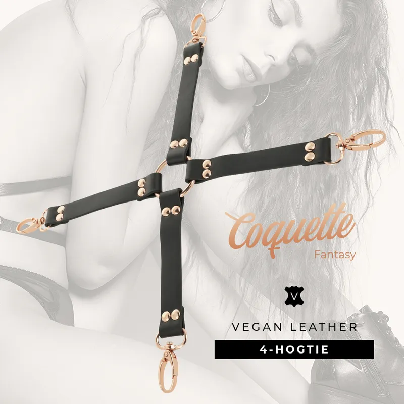 Coquette Fantasy Vegan Leather Hog Tie