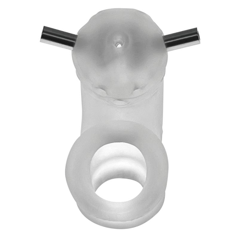 Oxballs - Airlock Electro Air-Lite Vented Chastity Transp.