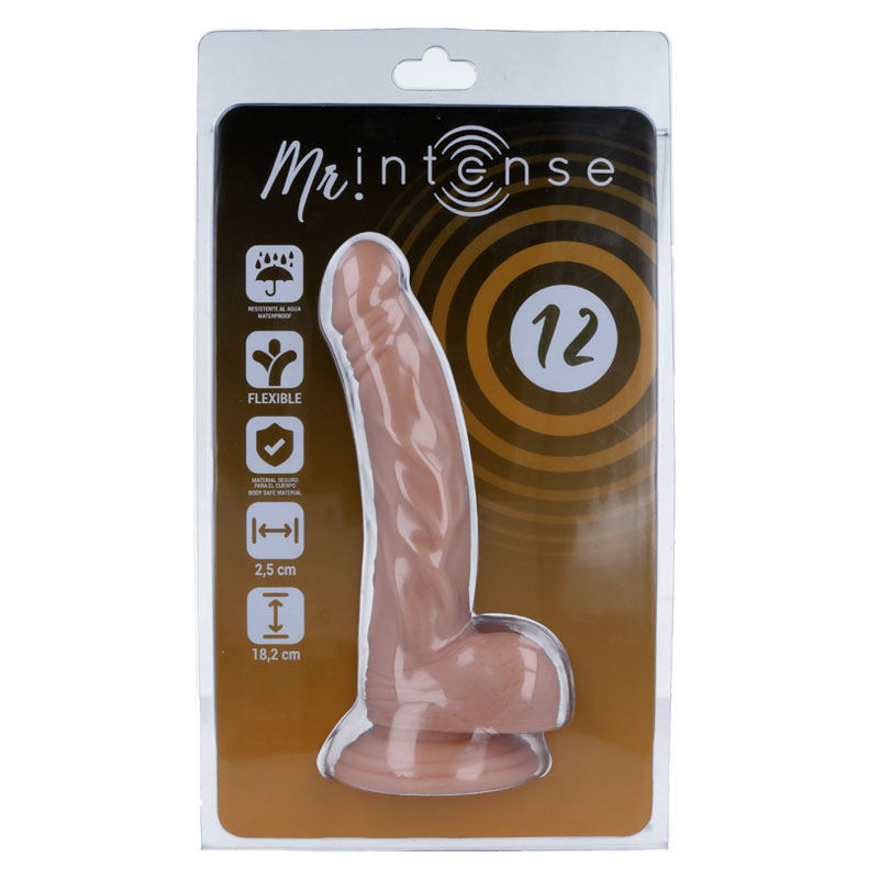Mr intense - 12 realistic cock 18.2 cm -o- 2.5 cm 5