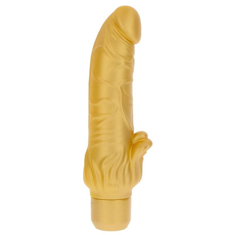 Get real - gold dicker stim vibrator gold 1
