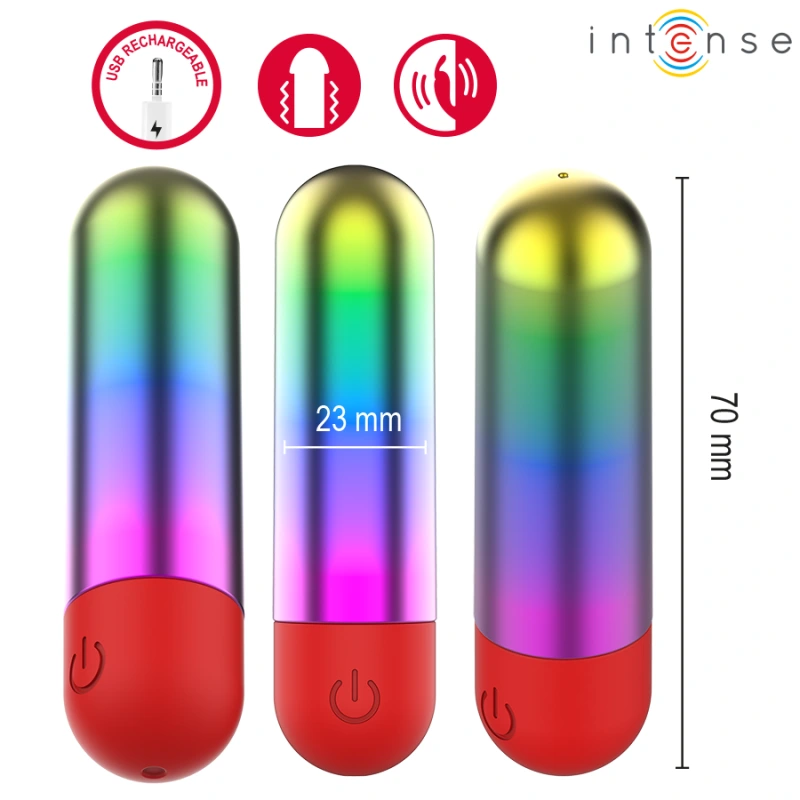 Intense - debbie rainbow clitoris vibrating bullet 2