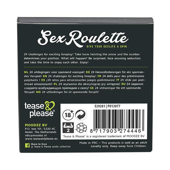Sex Roulette Foreplay (Nl-De-En-Fr-Es-It-Pl-Ru-Se-No) 3