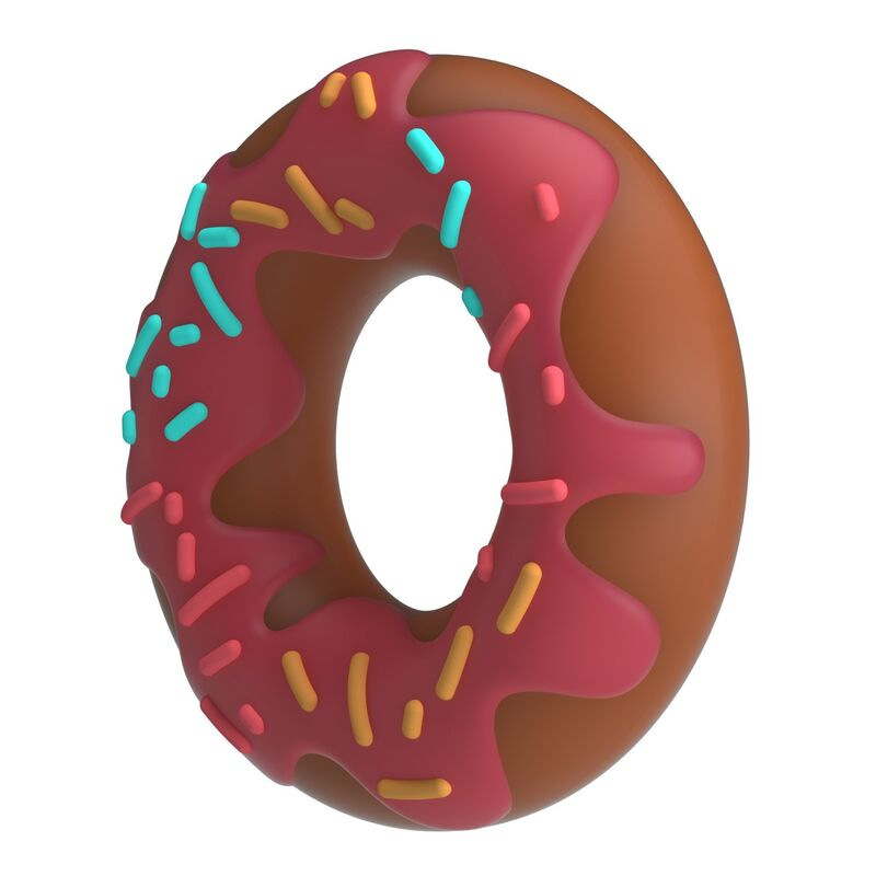 Pretty love - super donut penis ring pink 2