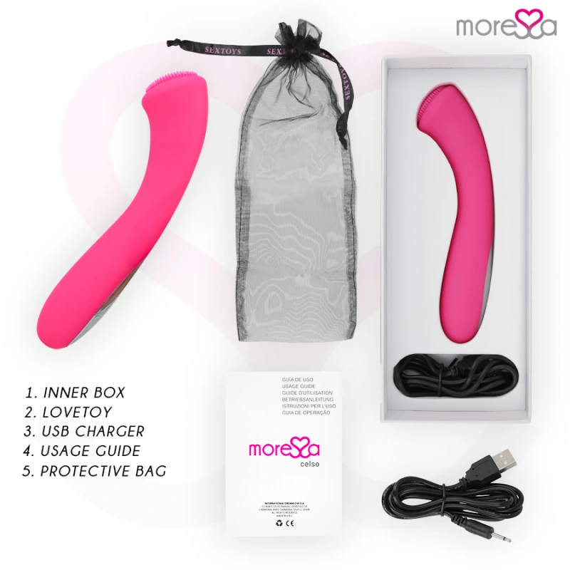 Moressa - celso premium silicone rechargeable 5