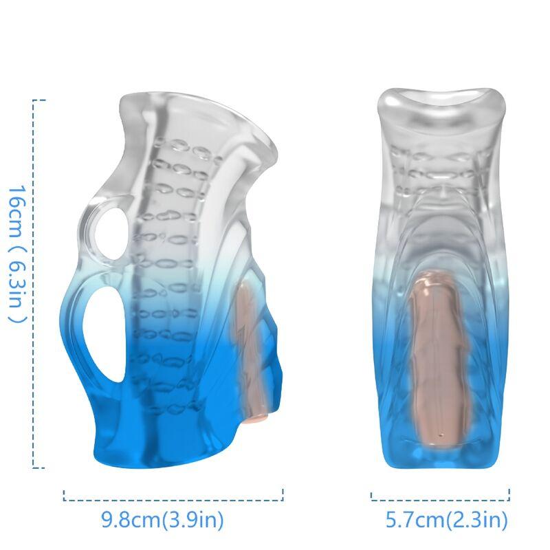 Armony - Masturbator Finger & Vibrator Blue Gradient 2