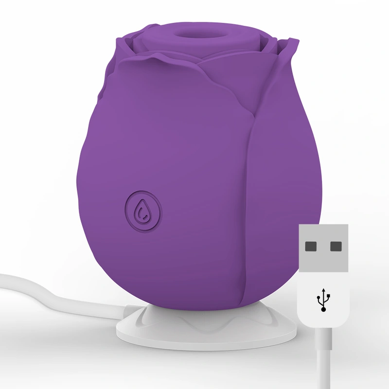 Mia - rose wave clitoris suction limited edition - purple 1
