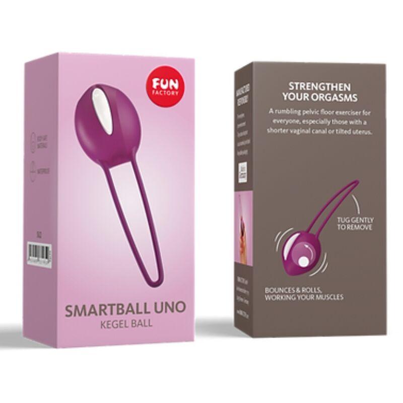 Fun Factory - Smartball Uno White/Grape 1