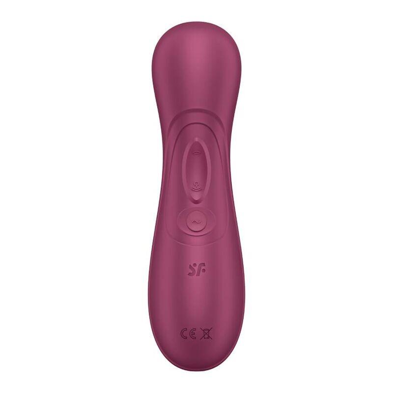 Satisfyer Pro 2 Generation 3 Wine Red Bluetooth & App - Stimulátor Klitorisu