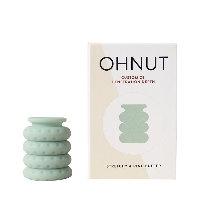 Ohnut - Wider Soft Buffer Rings 4 pcs Green