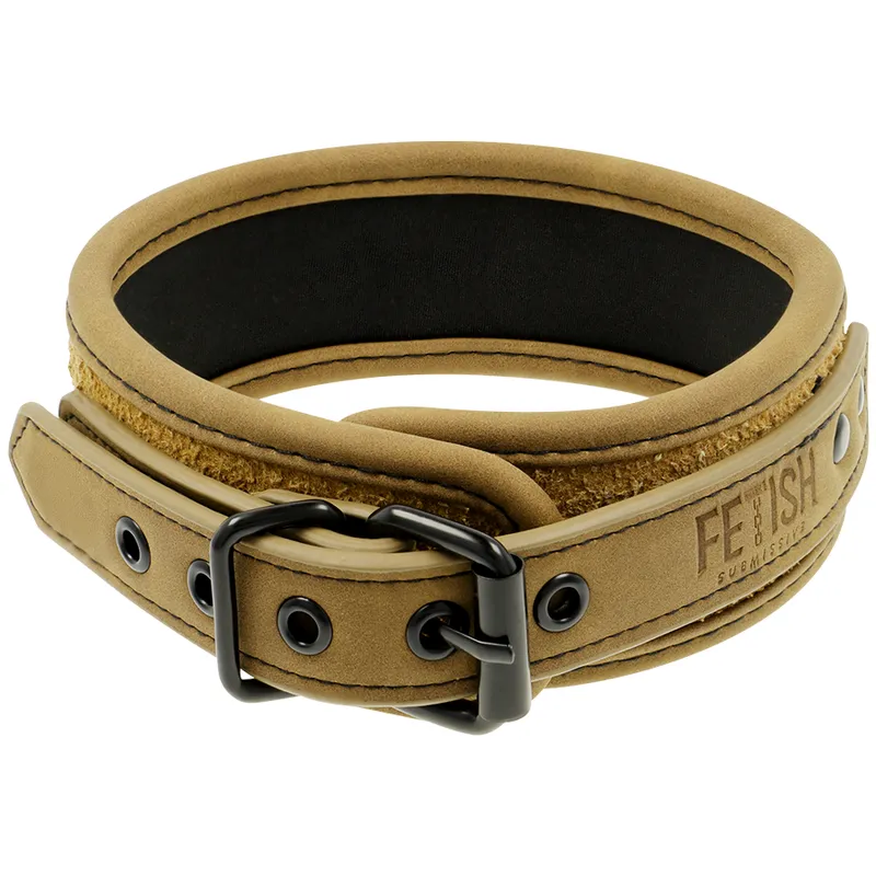Fetish Submissive Origin Collar With Leash - Obojok 8