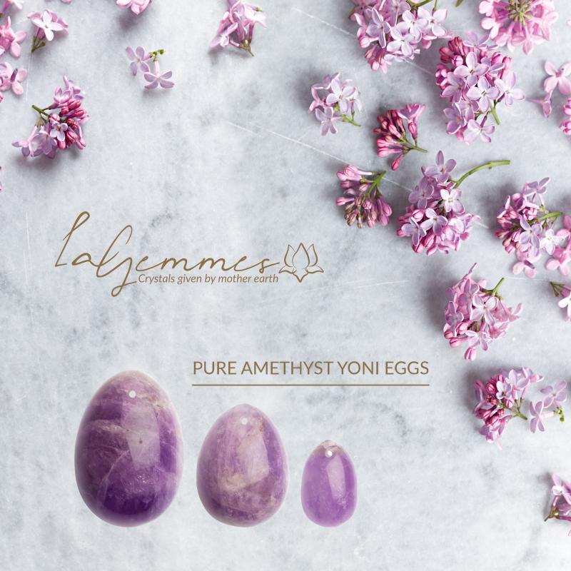 La Gemmes - Yoni Egg Pure Amethist (L) 2