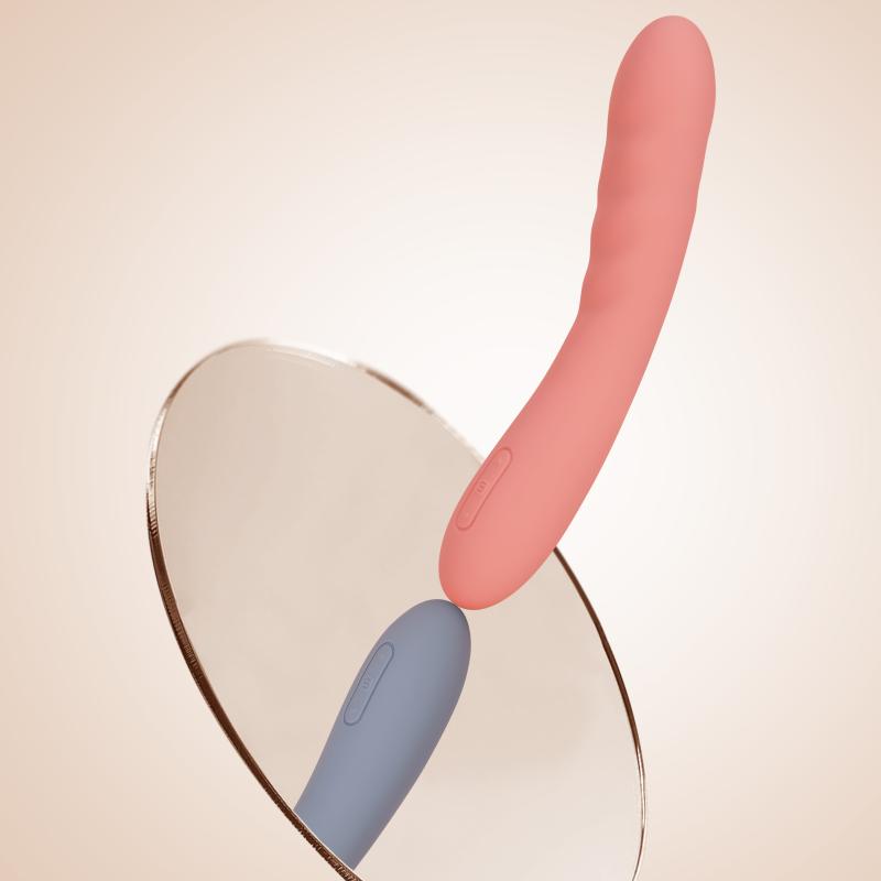 Svakom - Ava Neo Interactive Thrusting Vibrator Peach