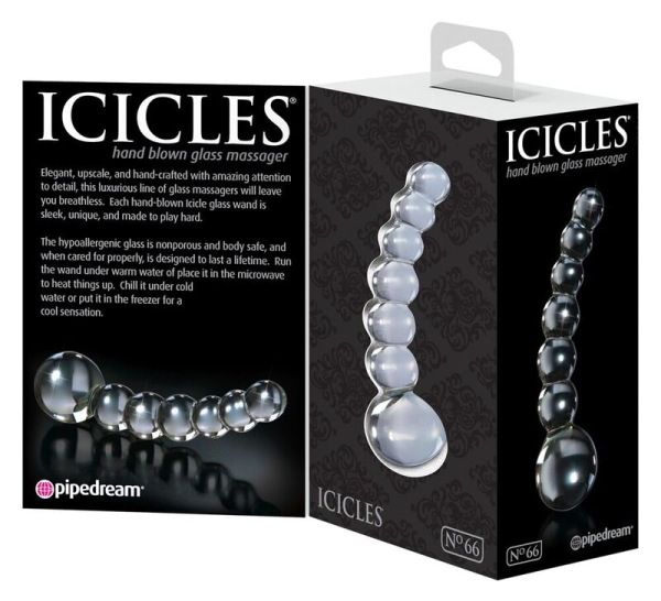 Icicles - n. 66 transparent massager 4
