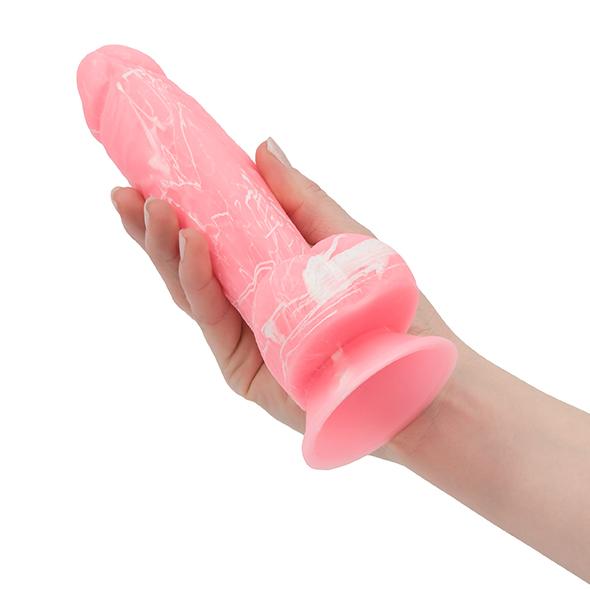 Addiction - Brandon 7.5 Inch Pink Glow In The Dark 12