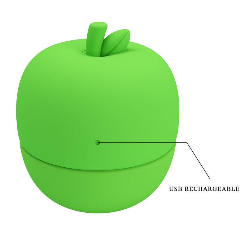 Pretty love - rechargeable tongue effect clitoral stimulator green 3