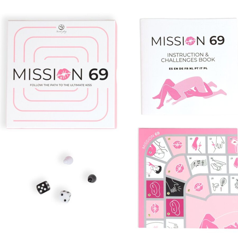 Secret play - board game for couples "mission 69" 3