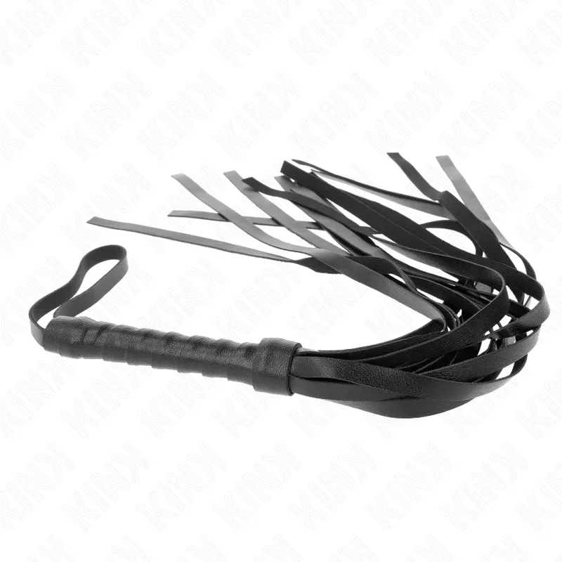 Kink - Simple Black Whip 45 Cm 3