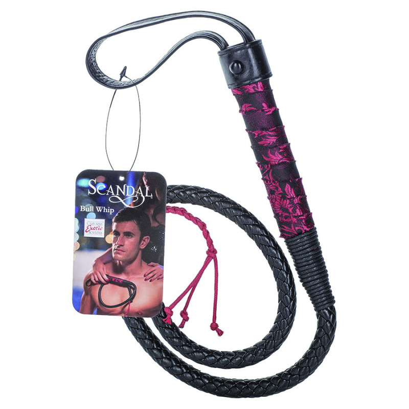Calexotics - scandal black bull tail whip 1