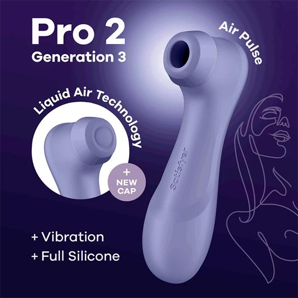 Satisfyer - Pro 2 Generation 3 Lilac - Stimulátor Klitorisu 9