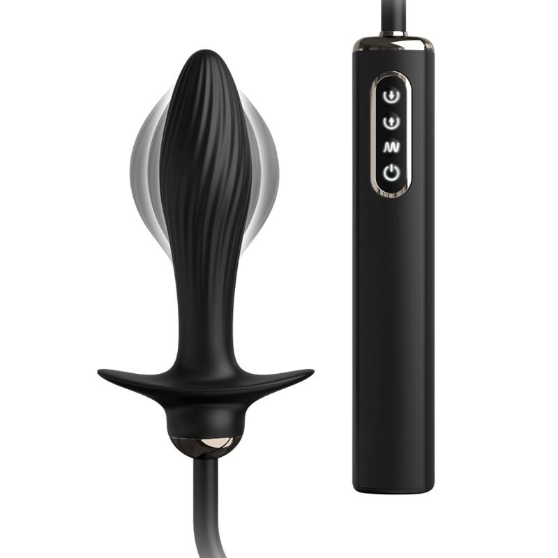 Anal fantasy elite collection - inflatable plug & auto-throb vibrator 6