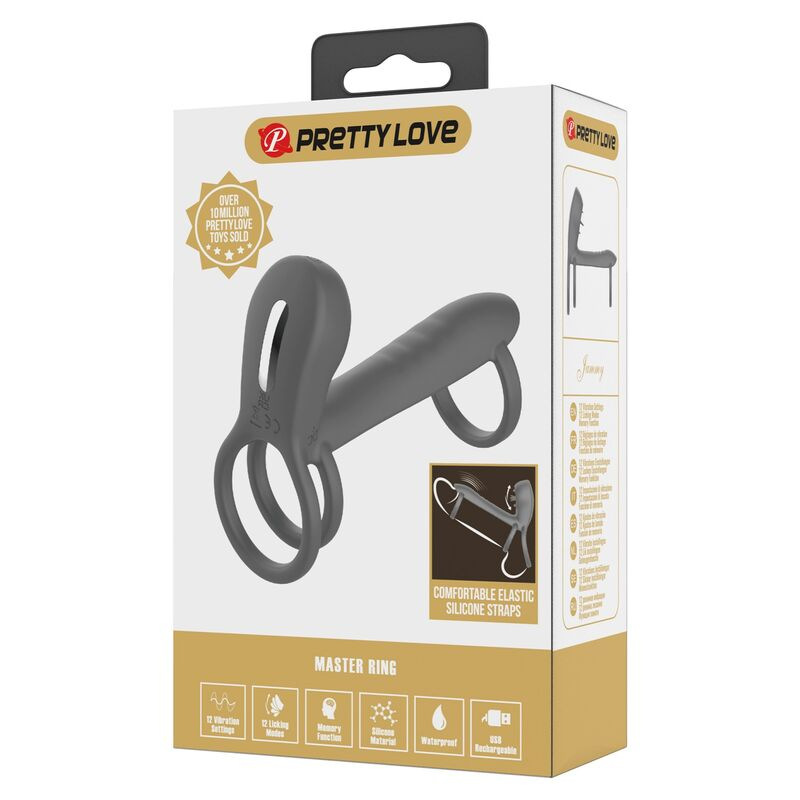 Pretty love - pen sleeve with dual stimulation and oral effect 1