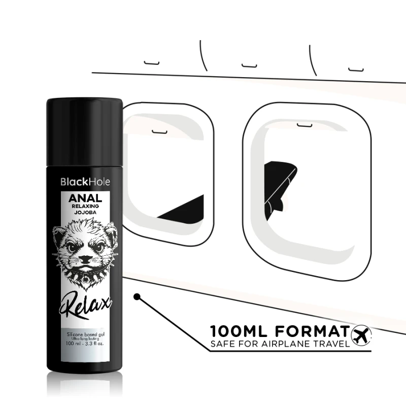 Black hole - anal relaxing jojoba relax silicone base 100 ml 4