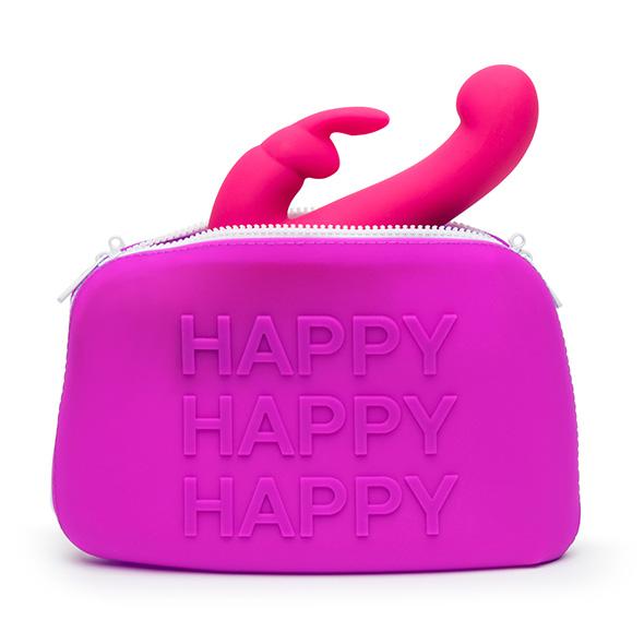 Happy Rabbit - Happy Storage Zip Bag Large Purple