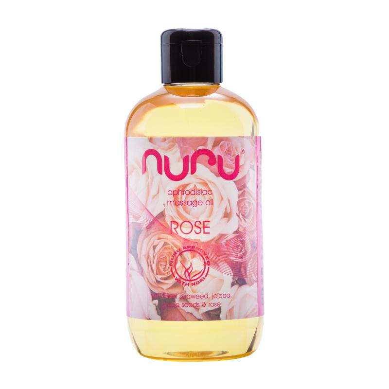 Nuru - Massage Oil Rose 250 Ml - Masážny Olej 1