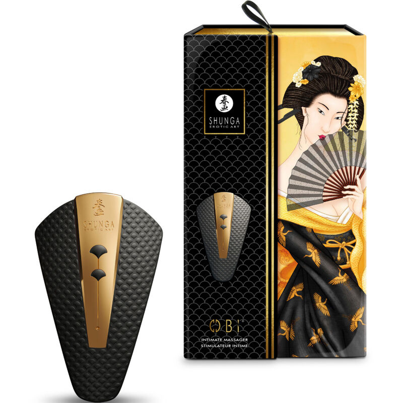 Shunga - obi intimate massager black 3
