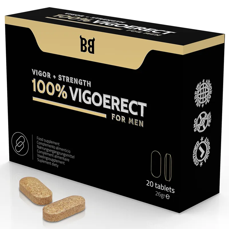 Blackbull By Spartan - 100% Vigoerect Vigor + Strength For Men 20 Tablets