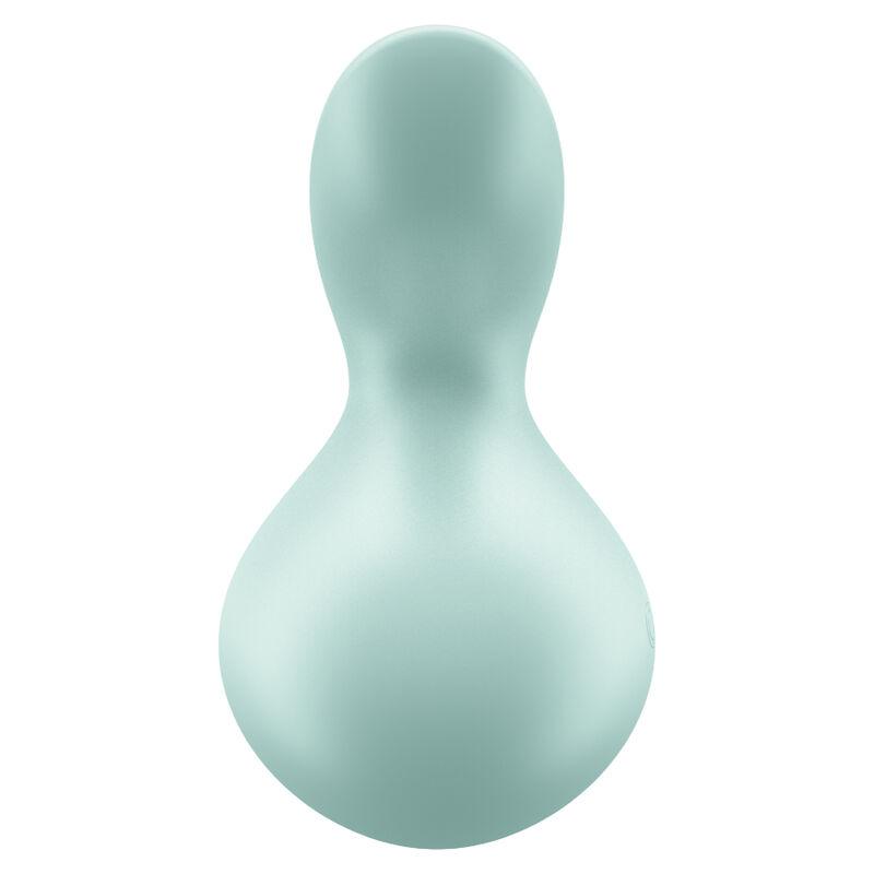 Satisfyer Viva La Vulva 3 Lay-On Vibrator - Green 2
