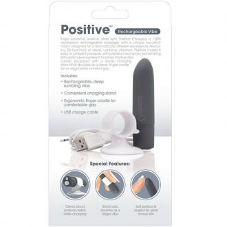 Screaming O Rechargeable Massager - Positive - Grey