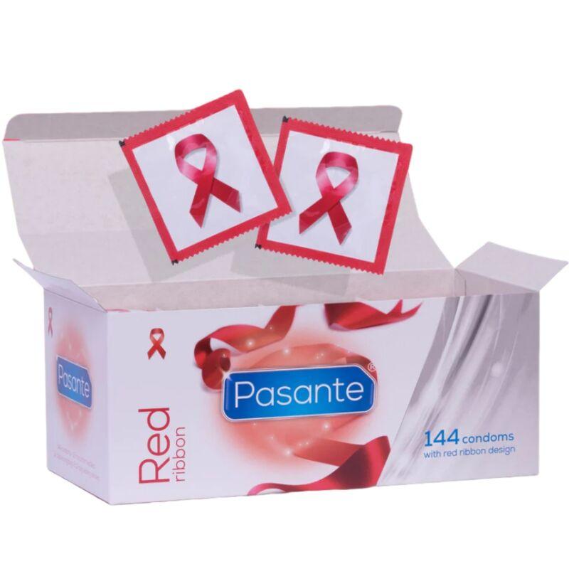 Pasante - condoms red ribbon 144 units