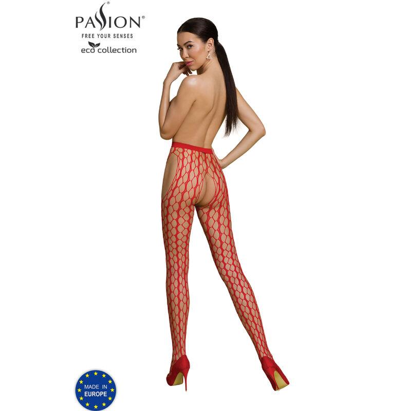 Passion - Eco Collection Bodystocking Eco S007 Red 1
