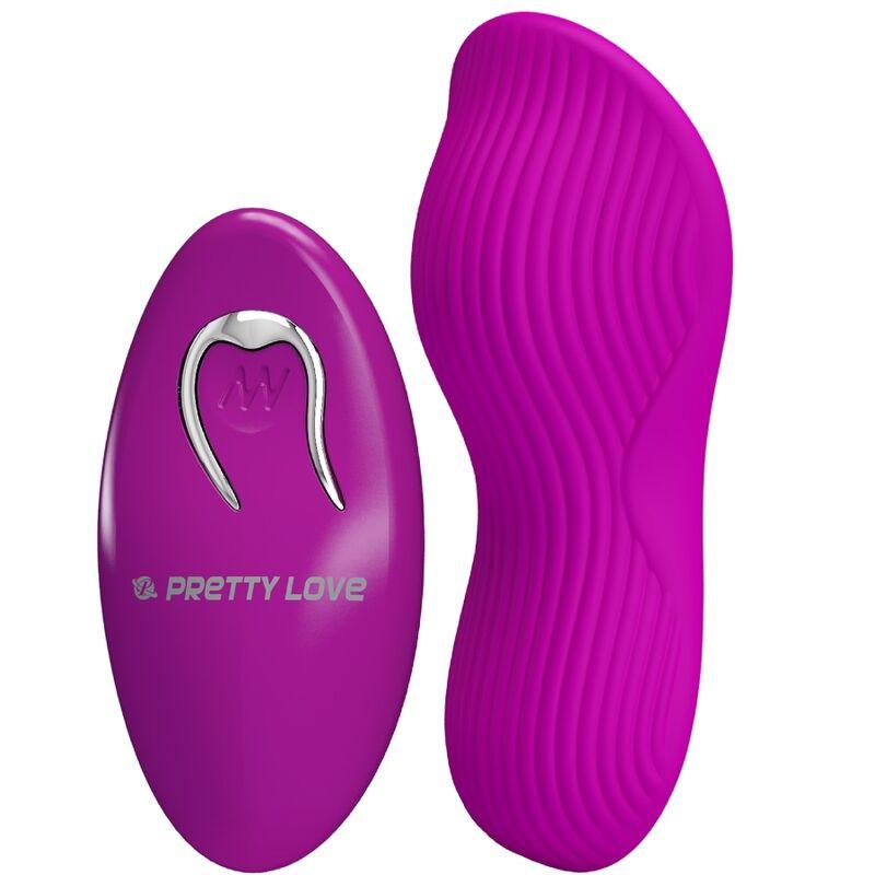 Pretty love - romario lay-on clitoris stimulator remote control pink