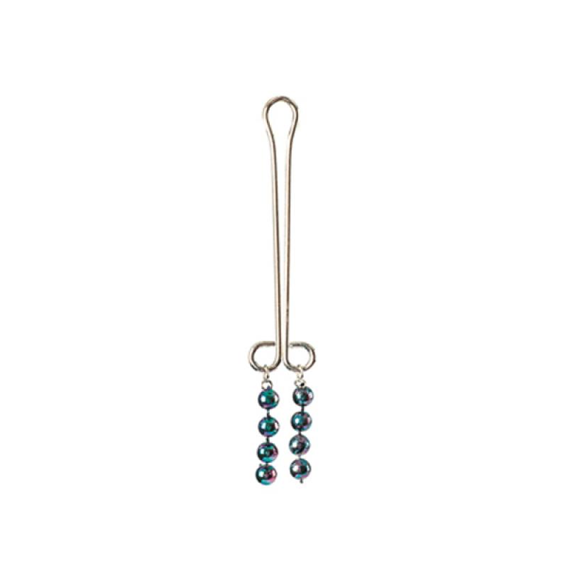 Clitoral Jewelry - Pearl Metallic